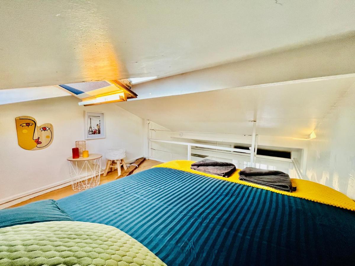 Apartmán Parc Buttes Chaumont - Studio Mezzanine Paříž Exteriér fotografie